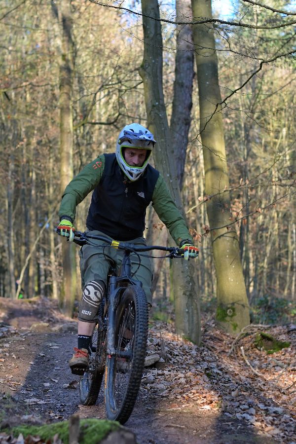 Volle Konzentration auf den Trail