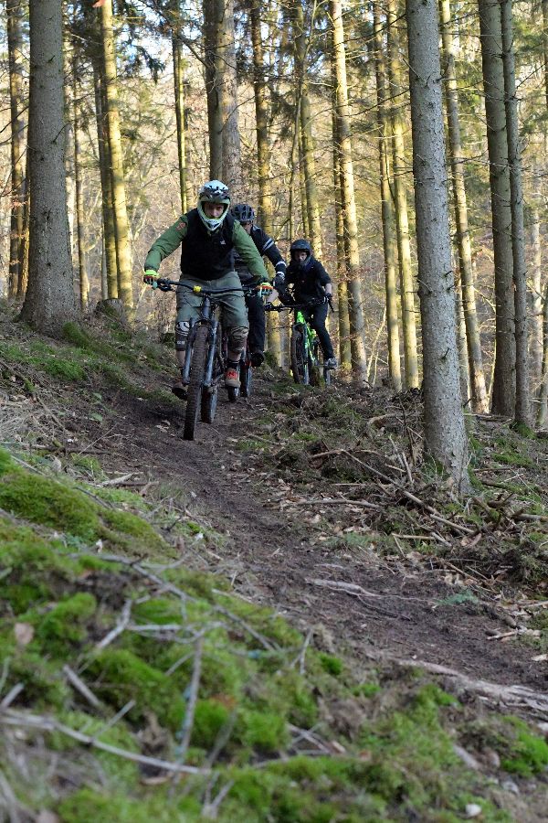 Letzter Abschnitt von Trail 4