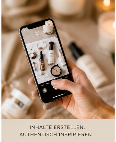 Inhalte erstellen und authentisch inspirieren