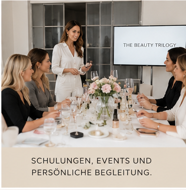 Schulungen, Events und persönliche Begleitung