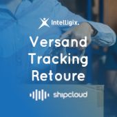 Webcast shipcloud Intelligix - Mann klebt Paket zu