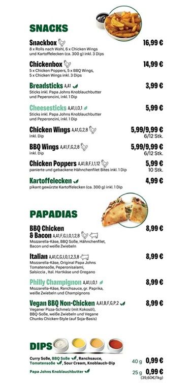 Papa Johns Pizza 2