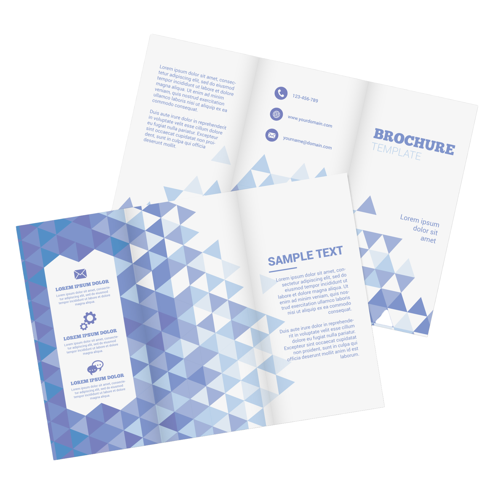 Stilvoll gestaltete Broschüren mit klarem Layout und hochwertigem Druck für wirkungsvolle Unternehmenskommunikation.