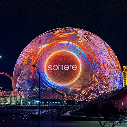 Sphere Las Vegas – Die Zukunft des Entertainments, erlebt auf der Unternehmerreise von ABC Personal GmbH. Exklusive Einblicke ins Bauprojekt und Business-Impulse von Top-Unternehmern.