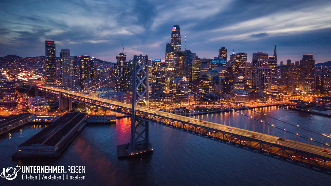 Silicon Valley Unternehmer-Reise – Delegationsreise und Innovationsreise mit Unternehmer-Reisen 360 GmbH. 