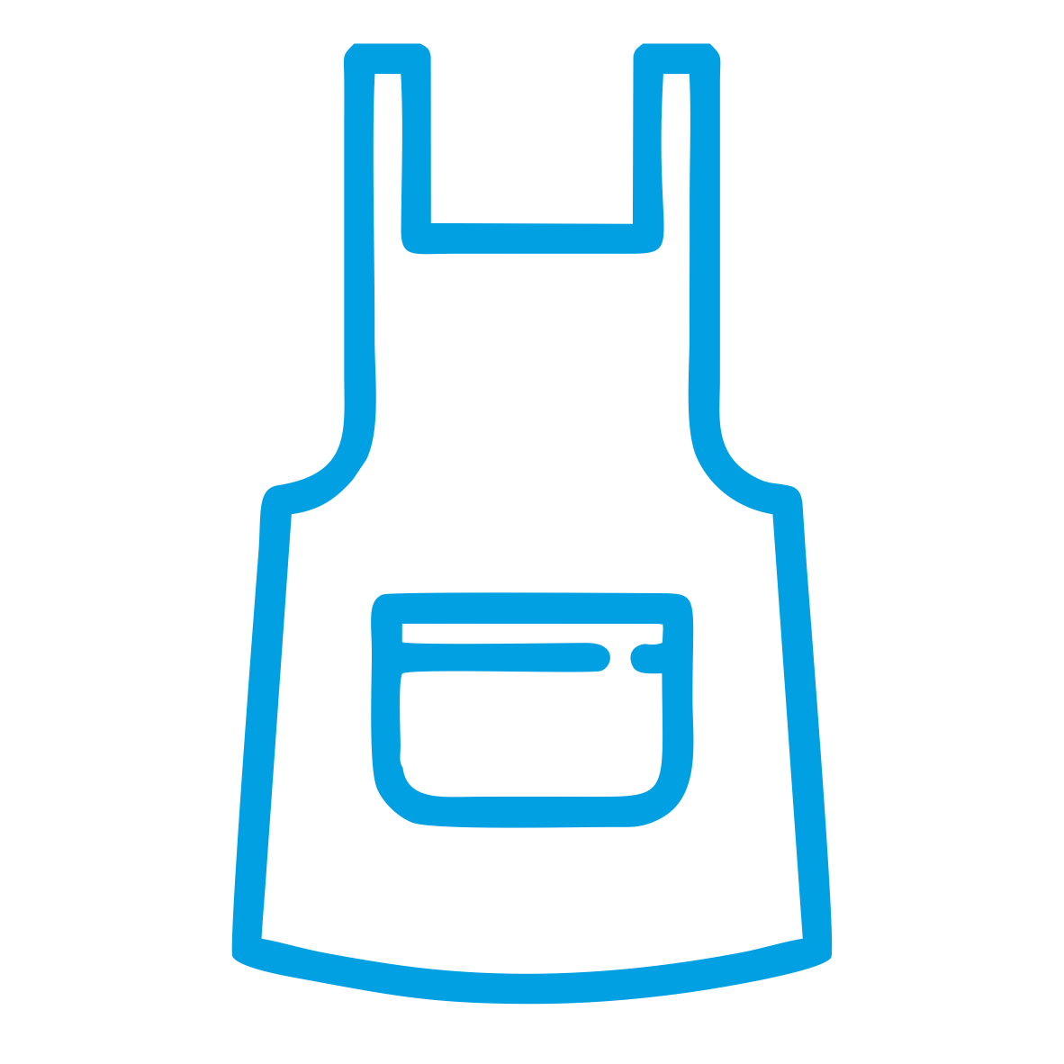 schuerzen mit Druck und Logo