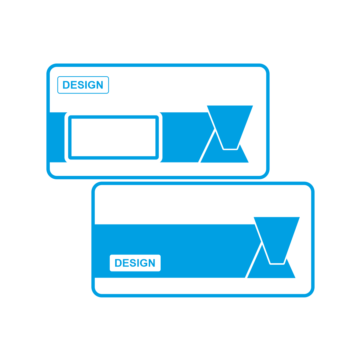 Briefumschlag DIN lang quer, haftklebend mit Fenster, beidseitig 4/4 farbig bedruckt