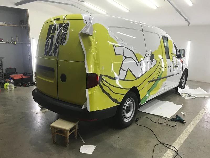 Autovolierung kastenvagen