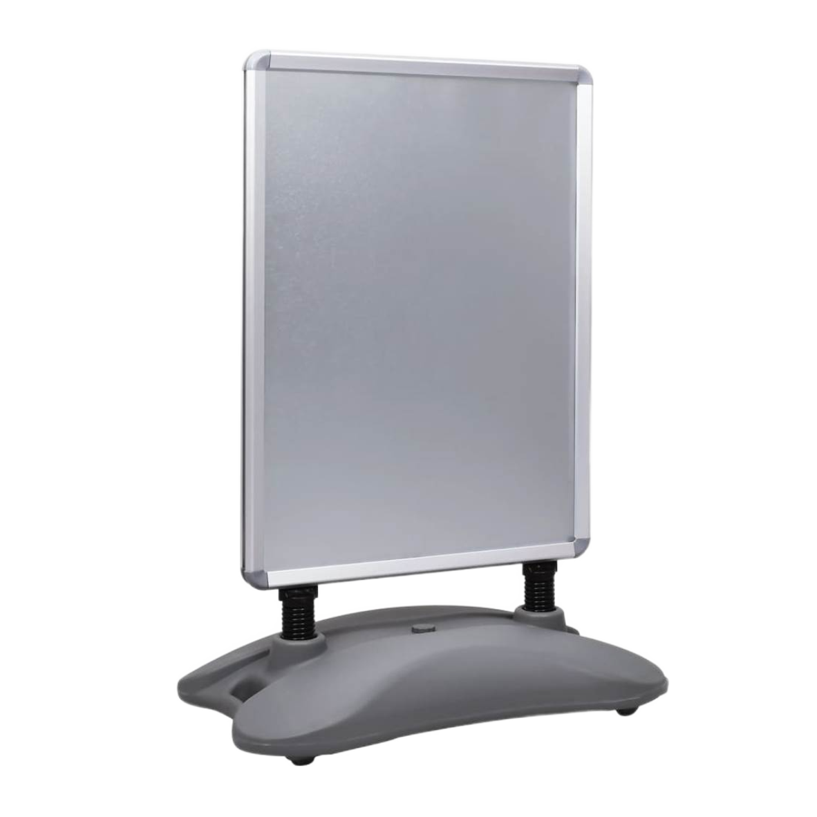 Kundenstopper A1-Waterbase-Poster-Stand-Grey-Aluminium-Alloy