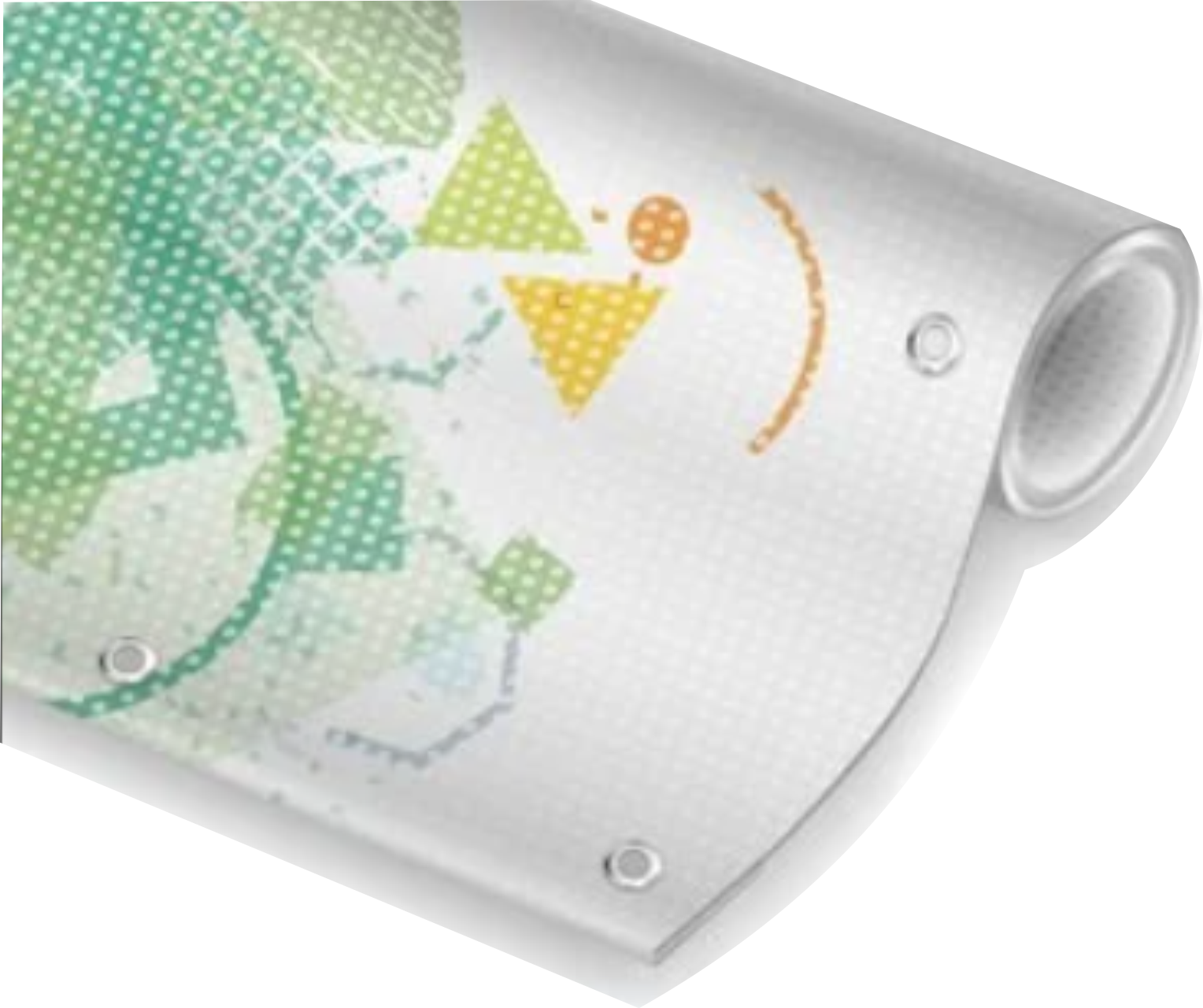 Meshplane (Netzgitter) mit Druck - Wunschformat