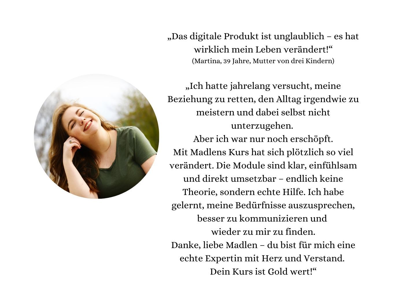 Martina, 39 Jahre, Mutter von drei Kindern