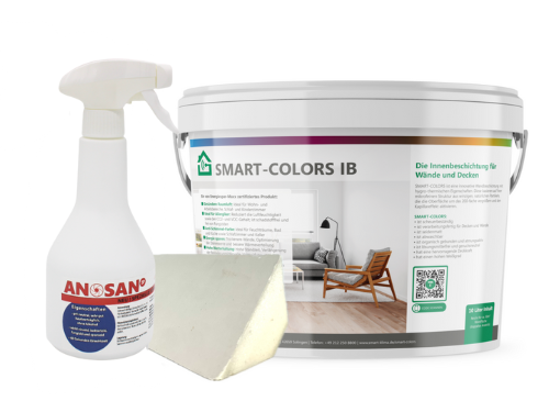 Geo-Dämmkeil-Set von SMART-KLIMA zur dauerhaften Schimmelentfernung in der Ecke durch Behebung der Wärmebrücke