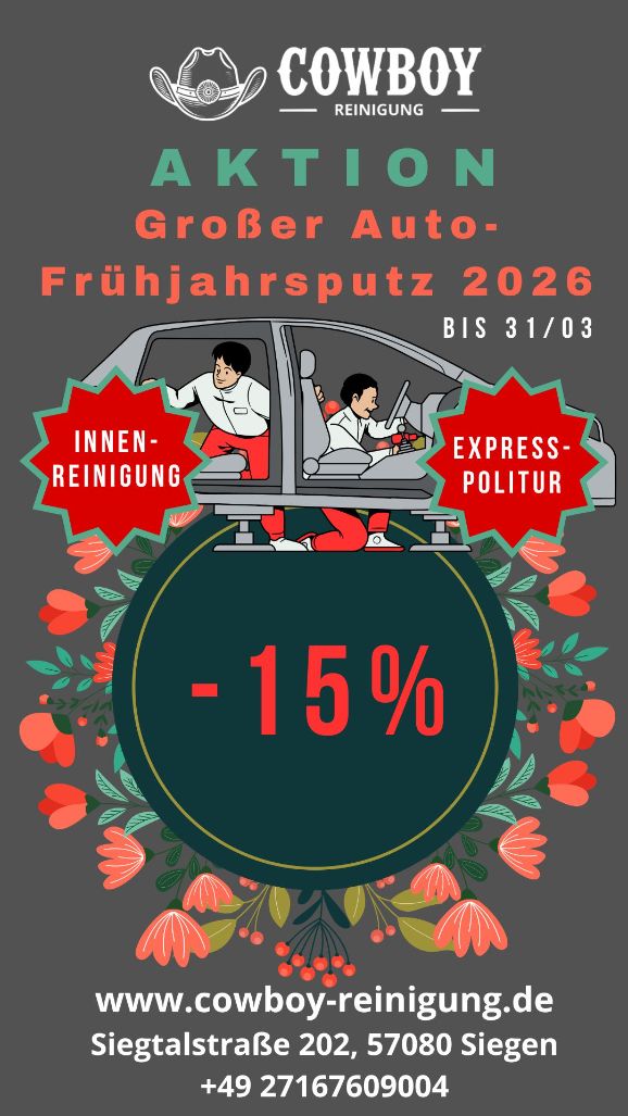 Auto-innenreinigung&nbsp; Angebot