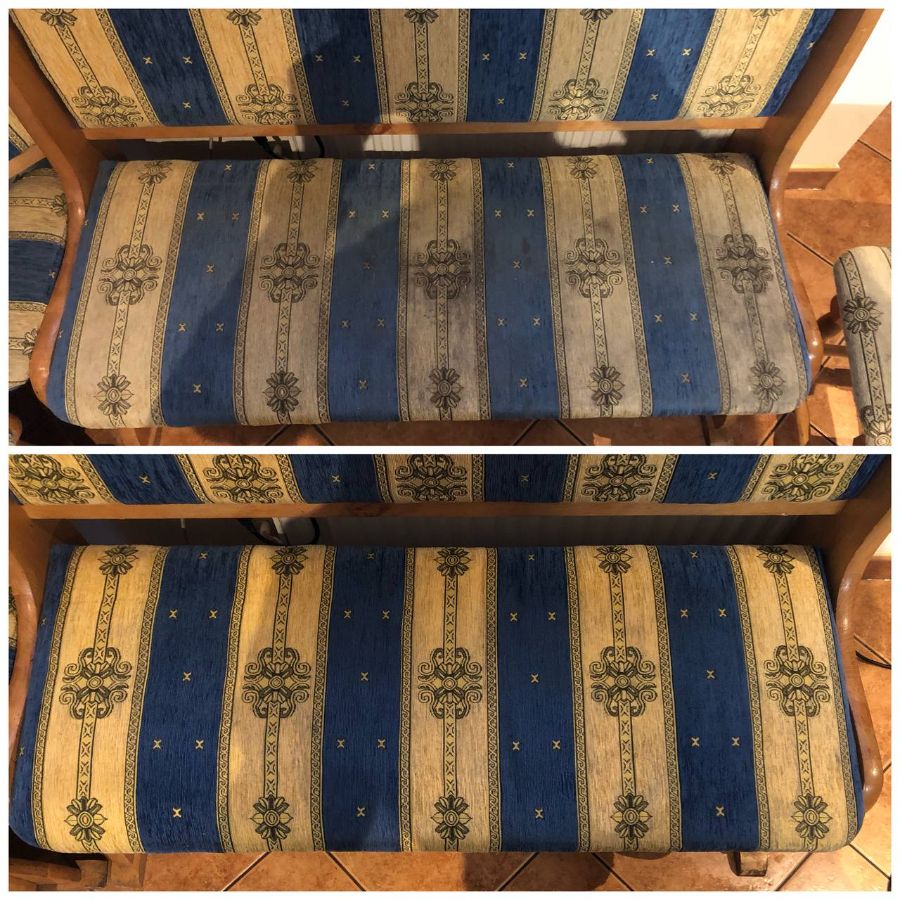 Tiefenreinigung von Polstermöbeln