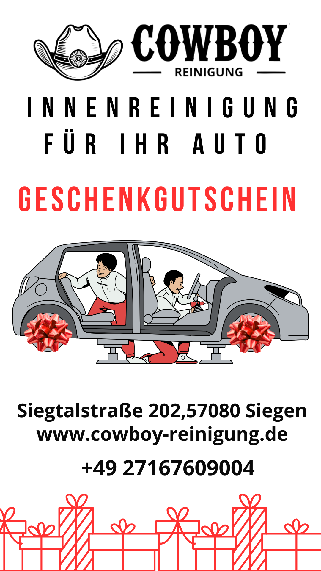Auto-innenreinigung  Angebot