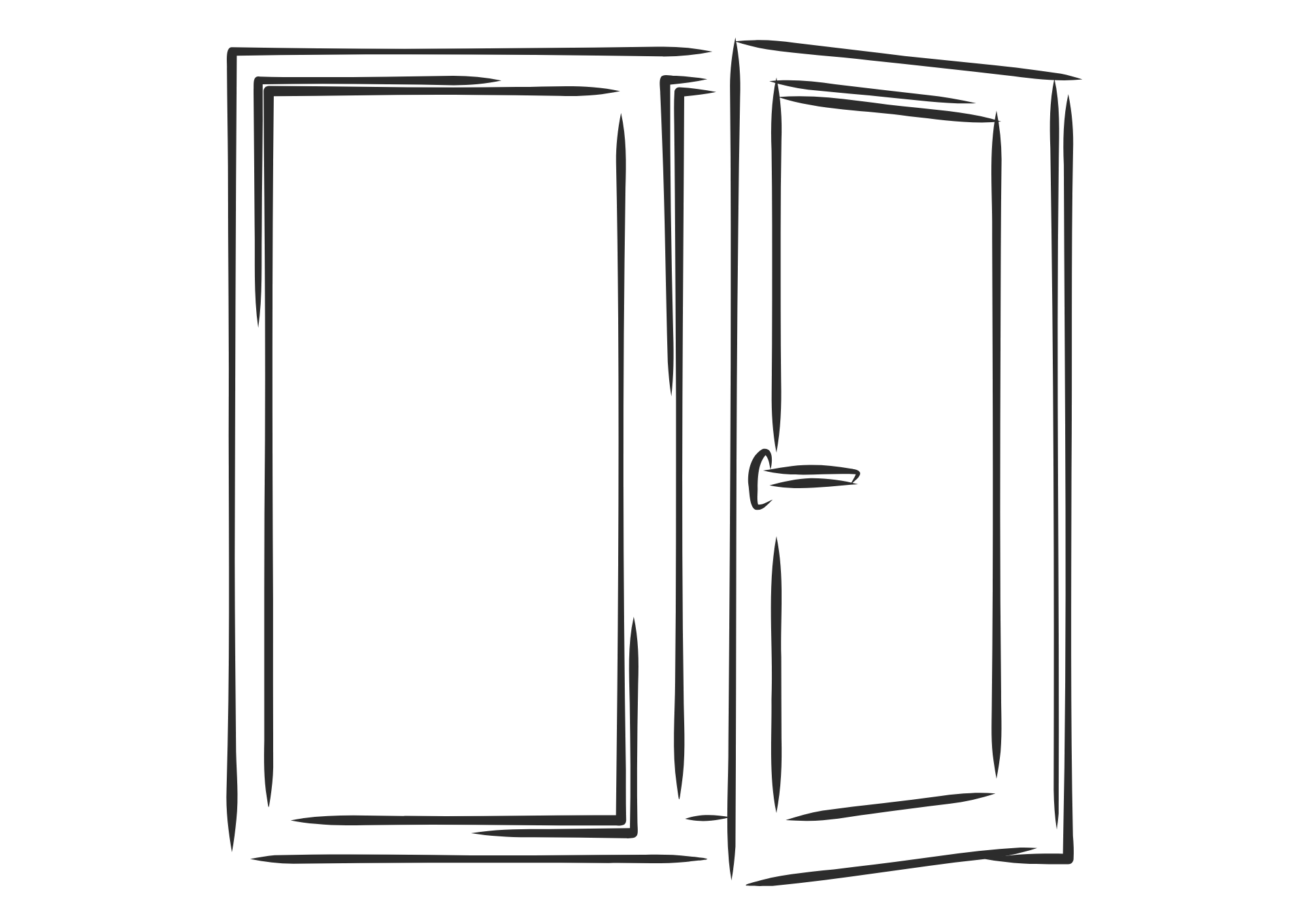 Unterhaltsreinigung von Fenstern und Rahmenvon. Mittleres Fenster.