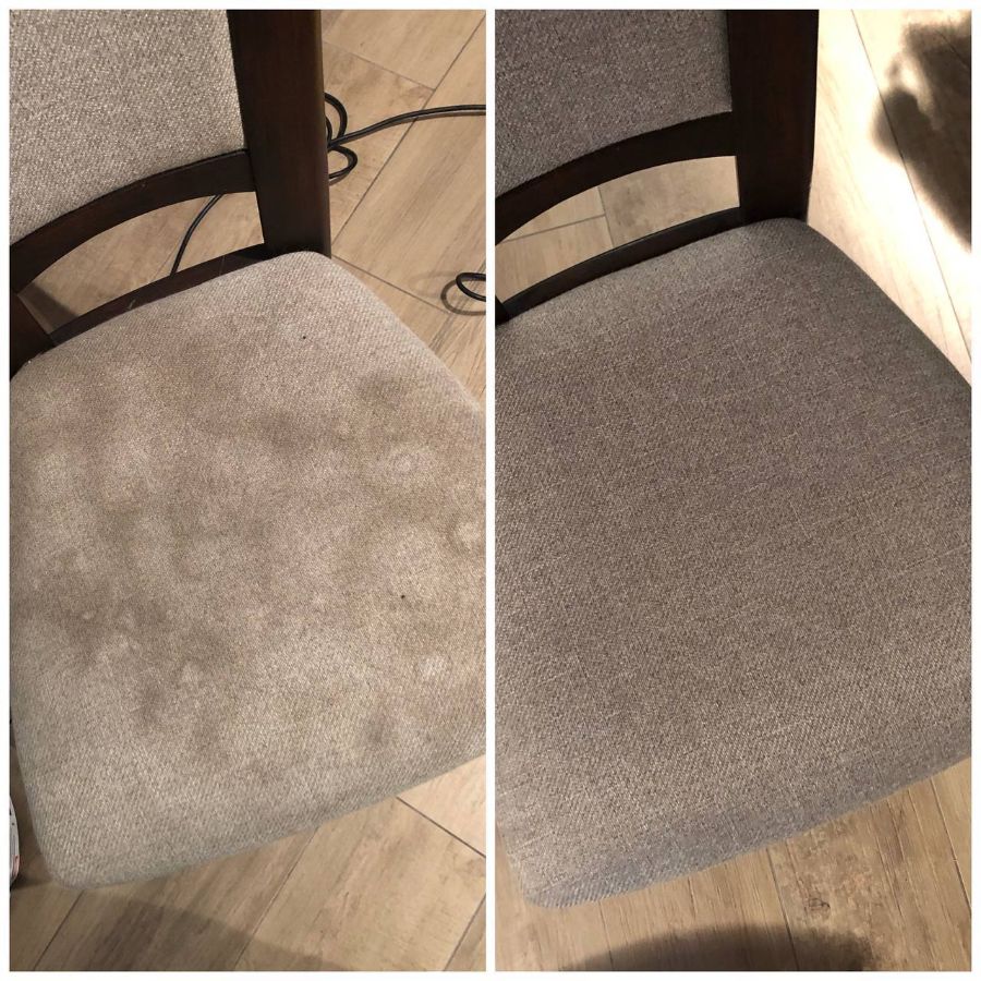 Tiefenreinigung von Polsterstühlen und Esszimmerstühlen