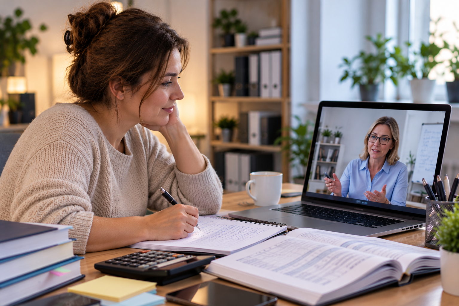 Online-Buchhaltungskurs im Homeoffice