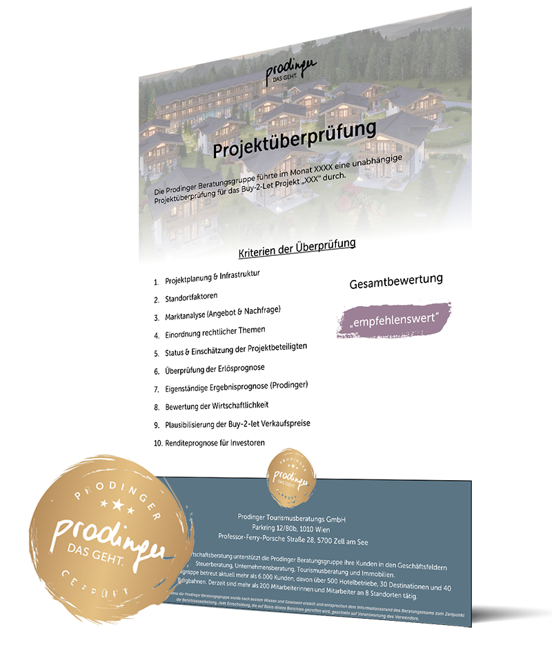 Prodinger Qualitätszertifikat