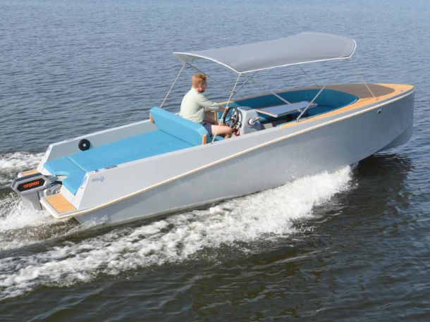 Variables elektrisches Motorboot MyVento von My-Electroboat