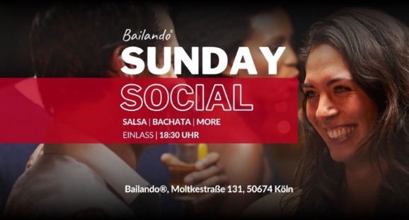 SUNDAY SOCIAL - Salsa, Bachata & more